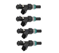 Injecteur de Carburant pour Voiture, 4 pièces, pour Nissan Micra K13 1.2 12 V, 16600-1HC0A FBY11H0 166001HC0A, système de Carburant de Remplacement FBY11HO