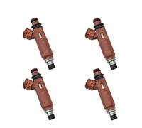 Injecteur de Carburant pour Voiture Lot de 4 pièces pour Mazda 323 Demio Mk8 1.3L (1998 1999 2000 2001 2002 2003) 195500-3020 B31R-13-250 195500-3020