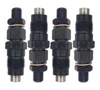 Injecteur de carburant SBA131406360, 4 pièces, Compatible avec la chargeuse compacte Cat 247B 216 226B 226 242 216B3 232B 216B 257B 242B 232 228