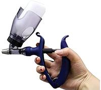 Injecteur De Pistolet À Seringue pour Bovins, Seringue Continue pour Bétail Automatique De 2 ML/5 ML, avec Conception De Verrouillage D'aiguille, Équipement Multifonction pour Moutons De Poulet Vé