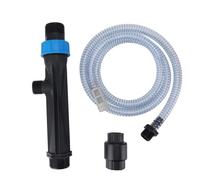 Injecteur d'engrais d'irrigation goutte à goutte, fertilisation efficace rendement accru dispositif d'injection en plastique avec valve inversée tuyau d'eau d'arrosage dans (2 pouces)