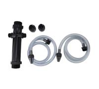 Injecteur d'engrais d'irrigation goutte à goutte, fertilisation efficace rendement accru dispositif d'injection en plastique avec valve inversée tuyau d'eau d'arrosage dans (3 pouces)