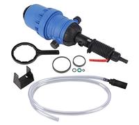 Injecteur D'engrais, Distributeur de Liquide D'engrais 0,4%-4% avec Tuyau de Crépine, Doseur de Liquide Chimique, Pompe de Dosage D'injecteur D'irrigation Goutte à Goutte Polyvalente pour Jardin