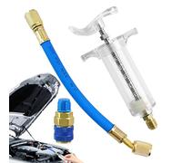 Injecteur d'Huile AC - Remplisseur d'Huile pour Systèmes Frigorifiques | Injecteur de Liquide Frigorifique de Précision pour Automobile, Camping-Car, Bateau et Atelier