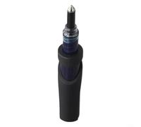 Injecteur d'huile de graisse pour barre de tronçonneuse avec manchon en caoutchouc pour lubrification du nez du pignon et durée de vie prolongée de la barre de guidage dans le boîtier en métal (A)