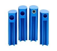 injecteur diesel Lot de 4 adaptateurs nettoyage d'injecteurs carburant, testeur buses pulvérisation pour automobiles, motos, voitures, bateaux