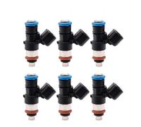 Injecteur diesel Lot de 6 injecteurs carburant, référence 0280158191, pour Ford pour Mustang, Taurus, Edge Pièces détachées automobiles