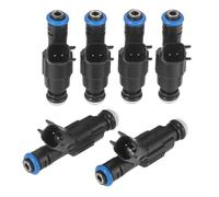 Injecteur diesel Lot de 6 injecteurs de carburant à 4 trous pour Jeep Cherokee, Grand Cherokee, pour Wrangler 4.0L, pour Dodge, pour Ram 1500, Van 5.2L Pièces détachées automobiles