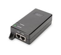 Injecteur DIGITUS PoE+ - IEEE802.3at - Gigabit Ethernet - 30 Watt - max. 48 Volt - alimentation Pin 4/5(+) & 7/8(-)