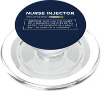 Injecteur d'infirmière esthétique Amusant PopSockets PopGrip pour MagSafe