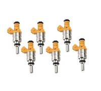 Injecteur Gasoil Essence Buse d'injecteur de carburant à débit assorti 6 pièces 0K30E13250 pour Rio 1.6l 1.5l 2001-2005 0K30E-13250