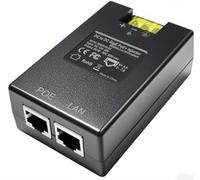 Injecteur Gigabit DC PoE+ | Entrée 12 V 24 V (12-48 V) CC | Sortie PoE+ 50 V 30 W CC | Convertisseur DC-DC + Adaptateur d'injecteur PoE Solaire 802.3 AF/at pour ePMP2000/3000, Force400/425, Q61
