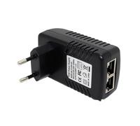 Injecteur POE 48 V 24 V 12 V 24 W for adaptateur Ethernet CCTV(24V 1A EU Plug)