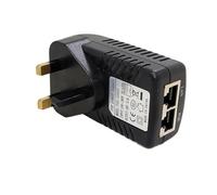 Injecteur POE 48 V 24 V 12 V 24 W for adaptateur Ethernet CCTV(48V 0.5A UK Plug)