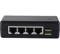 Injecteur Poe D'Alimentation,Module D'Alimentation Poe 4 Ports Dc12V-48V Pc Hub Switch Router Injecteur Poe Commutateur Réseau/Ethernet Compatible Avec Ieee802.3Af Sur Périphériques Réseau.