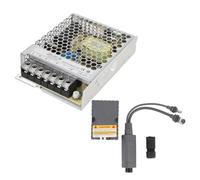 Injecteur POE Gigabit 150 W Adaptateur Power Over Ethernet Alimentation CA Mini Distributeur Injecteur POE 150 W Compatible avec Les Réseaux 10/100/1000 M