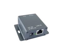 Injecteur PoE Gigabit MAX30W Actif : Entrée 9-36 Vcc, Sortie 48 Vcc. Alimentation : Solaire, Adaptateur, Chargeur Portable.