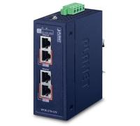 Injecteur PoE++ industriel Planet IP30 à 2 ports 2,5 GbE/5 GbE, IPOE-270-12V