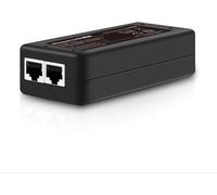Injecteur PoE jusqu'à 30 W,adaptateur PoE Gigabit pour caméras IP et téléphones VoIP,distance réseau jusqu'à 328 m. Alimentation PoE IEEE 802.3af compatible avec ordinateur de bureau certifié UL PoE