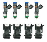 Injecteur pour voiture 4 injecteurs de carburant avec accessoires pour moteur 1.8T turbo, pour Audi A4 TT, pour VW Golf(4Pcs)