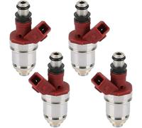 Injecteur Pulvérisation Carburant Pour Nissan Pour Pickup Pour D21 2.4L I4 1990-1995 16600-86G10 1660086G00 Pièce Voiture 4 Pièces Nouvel Injecteur Carburant Injecteur Carburant Essence