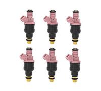 Injecteurs automobiles 6 Pièces Injecteur De Carburant 0280150440 FJ357 13641703819 Voiture 67127 615026 Buse Durable Adaptée Pour E39 E46 Z3 M52 M3 2.8L 3.2L Injecteurs Essence