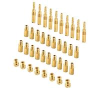 Injecteurs Carburant Fuel Injector Assembly Compatible avec les carburateurs PWK Keihin OKO KOSO CVK, 30 gicleurs principaux et 10 gicleurs lents. Kit de gicleurs pilotes.