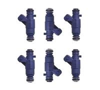 Injecteurs Carburant pour Chrysler pour Crossfire 3.2L V6 2004 2005 2006 2007 2008 6 Pièces Buse D'injecteur De Carburant De Voiture 0280156014 Voiture Carburant Injecteur