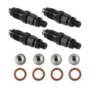 Injecteurs De Carburant Moteur Pour Nissan Pour NAVARA TD27 D21 2,7L Valve 140bar 4PCS TD27 Buzle Des Injecteurs De Carburant Diesel Avec Kit D'anneau 20mm 16600-43G23 1660043G23