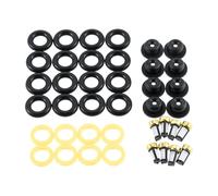 Injecteurs de voiture Kit de réparation d'injecteur de carburant, 8 ensembles, joints, filtres et bouchons d'aiguille pour Ford Mustang V8 5.0L E-150