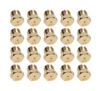 Injecteurs pour cuivre 0.5mm pour Conversion pour gaz Naturel | Cuivre robuste, résistance chaleur, 20 pièces, 0.5mm, compatible GPL et gaz naturel