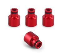 Injection et accessoires pour moto Adaptateurs de chapeau supérieur d'injecteur de carburant 1988-2000 pour Honda Civic et moteurs Acura RDX B16 B18 D16 Réservoir Robinet de Gaz(Red)