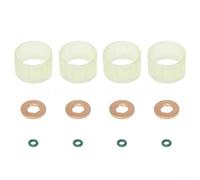 Injector Seal Kit 12Pcs for pour ford pour g6 1691340 Plastic | 12-piece set, plastic, direct fit, prevents fuel leaks, easy install