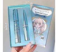 Injfiber-Mascara Noir Waterproof,Extension De Cils Longue Durée,Allongement Des Cils,Bouclage,Maquillage,Cosmétique.Mascara Fiber.