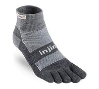 Injinji - 2.0 Outdoor Midweight Mini Crew Nuwwol - Chaussettes - Mixte - Multicolore (Charcoal/Black) - Taille: M