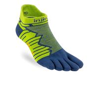 Injinji Chaussettes à orteils invisibles de poids moyen pour homme, pour course à pied, vert mousse, Medium