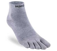 Injinji Chaussettes Liner Mini-Crew, gris, M (40,5/44)