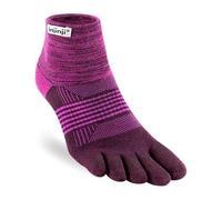 Injinji - Chaussettes mi-haute avec orteils séparés de la gamme Trail pour femme, violet, Medium-Large