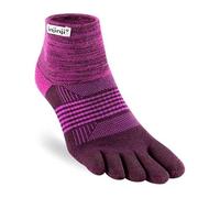 Injinji - Women's Trail Midweight Mini Crew - Chaussettes de randonnée - EU 40,5-44,5 - violet
