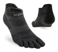 Injinji Chaussettes de running Run Original Weight No-Show Noir EU 37-40
