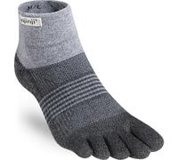 Injinji Chaussettes de trail femme Mini-crew Noir 40,5/44,5