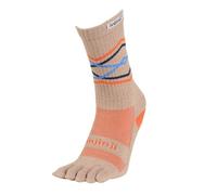 Injinji Chaussettes Trail Poids Moyen Mi-Hauteur, Large