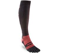 Injinji Compression OTC Chaussettes, noir/rouge