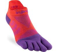 Injinji Femmes ULTRA RUN NO-SHOW RAZZMATAZZ M/L (EU : 40,5-44,5+), rouge, Medium/Large