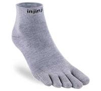 Injinji - Liner Mini-Crew - Chaussettes multifonctions - EU 37-40 - heather grey