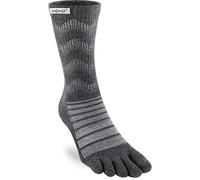 Injinji Chaussettes de randonnée Outdoor Midweight Crew en laine mérinos Gris EU 47,5+