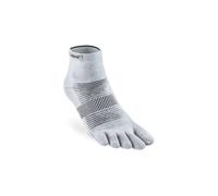 Injinji Run Lightweight Mini-Crew Coolmax Chaussettes Run Lightweight Mini-Crew Coolmax L Gris/argent