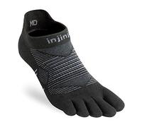 Injinji Run Lightweight No Show Teensokken Zwart Unisex