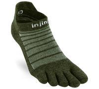 Injinji - Run Lightweight No Show Wool - Chaussettes de running - Unisex S | EU 37-40 - forest