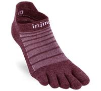 Injinji - Run Lightweight No Show Wool - Chaussettes de running - Unisex S | EU 37-40 - garnet